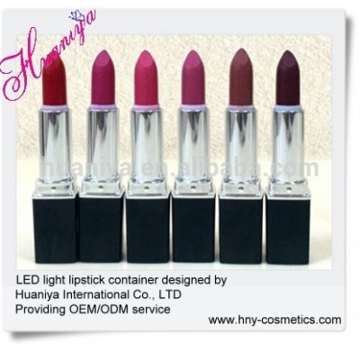 custom color led lipstick with mirror